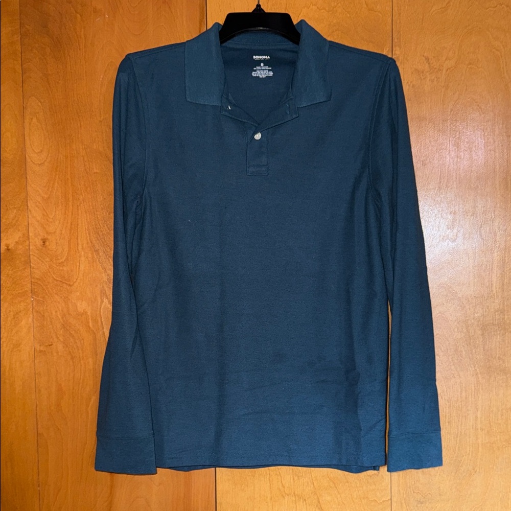 Sonoma Men's Deep Blue Polo Shirt
